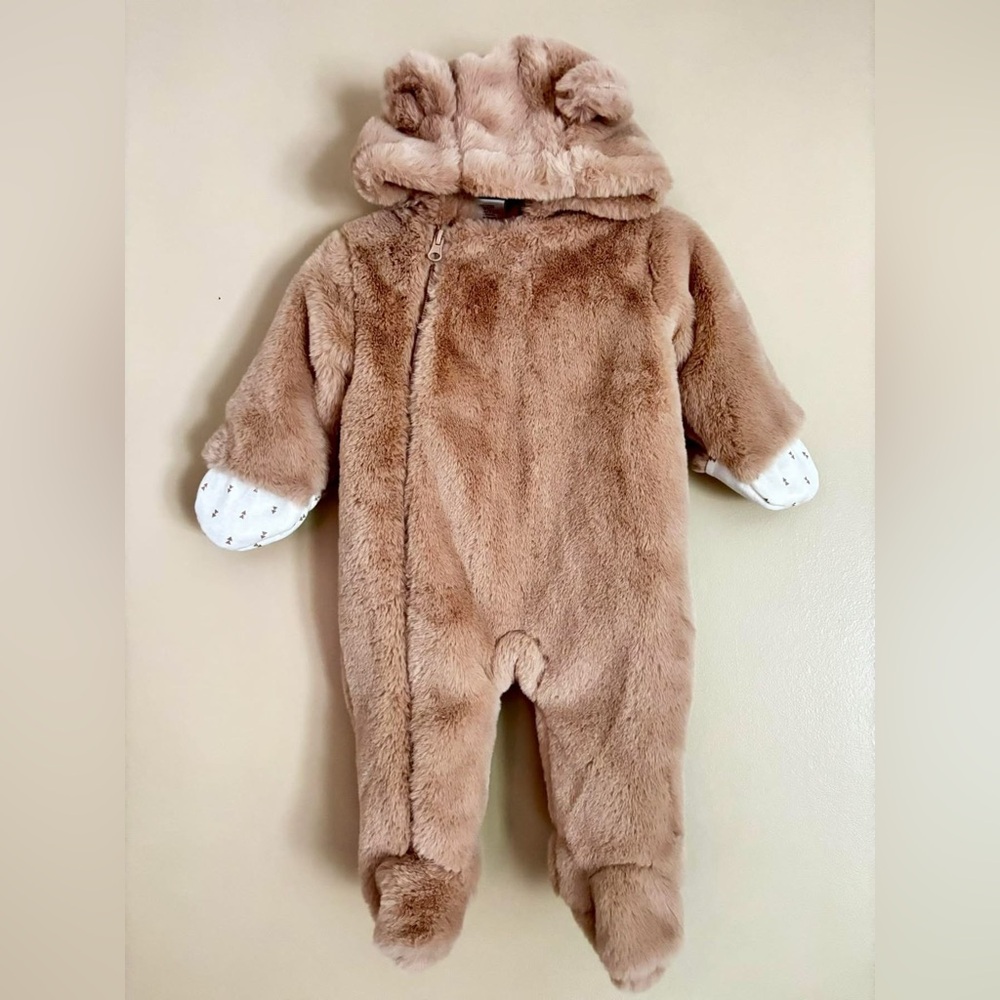 Bear Fleece Baby One Piece